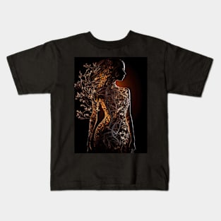 Woman of nature - one Kids T-Shirt